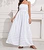 chouyatou Women's Striped Back Smocked Maxi Dress ... #1