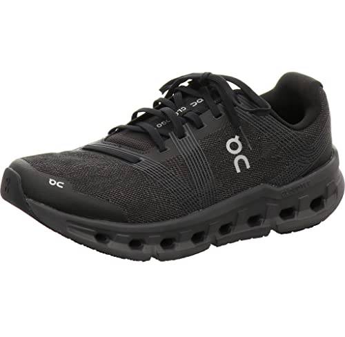 On Men's Cloudgo Sneakers, Black/Eclipse, 10.5 Medium US