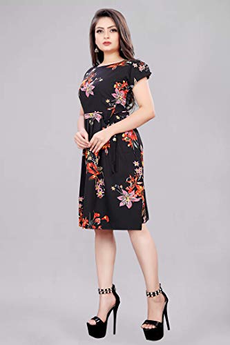 Image of AA Creation Women's Fit And Flare Knee Length Dress