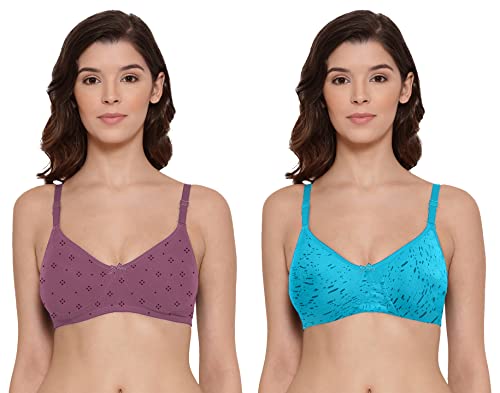 Image of Lyra Women's Cotton Non Padded Wire Free Modern Molded Bra