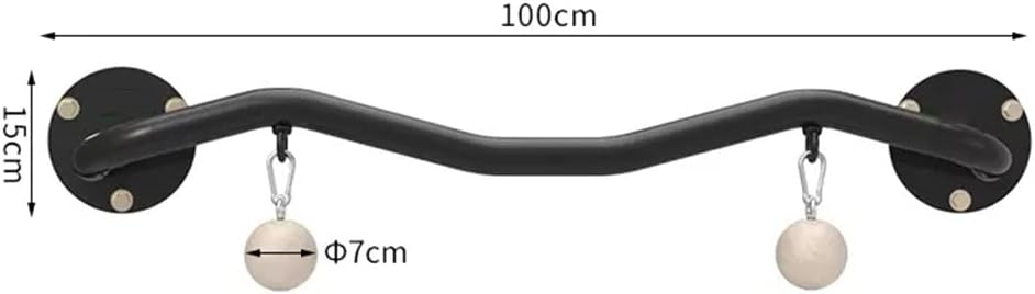 Wall-Mounted Pull-Up Bar with Finger Force Trainer - Heavy-Duty 300kg Capacity for Home Gym Upper Body Strength Training