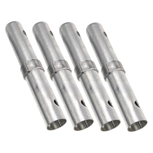 KONTONTY 4PCS Heavy Duty Scaffolding Coupling Pins Galvanized Connecting Rods for Mobile Scaffold Systems Locking Hardware Replacement for Secure and Stable Assembly