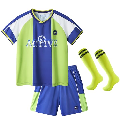 Short et t-shirt sport garçon anti-transpiration pour rester au sec en match