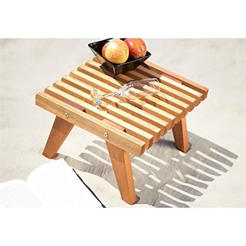 Mesa de Apoio para Espreguiçadeira Eclipse Jatobá - Mão e Formão