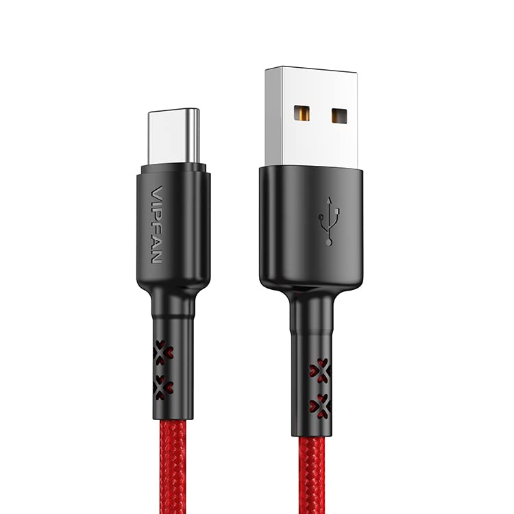 Ultra-Resistant Type C Cable Red
