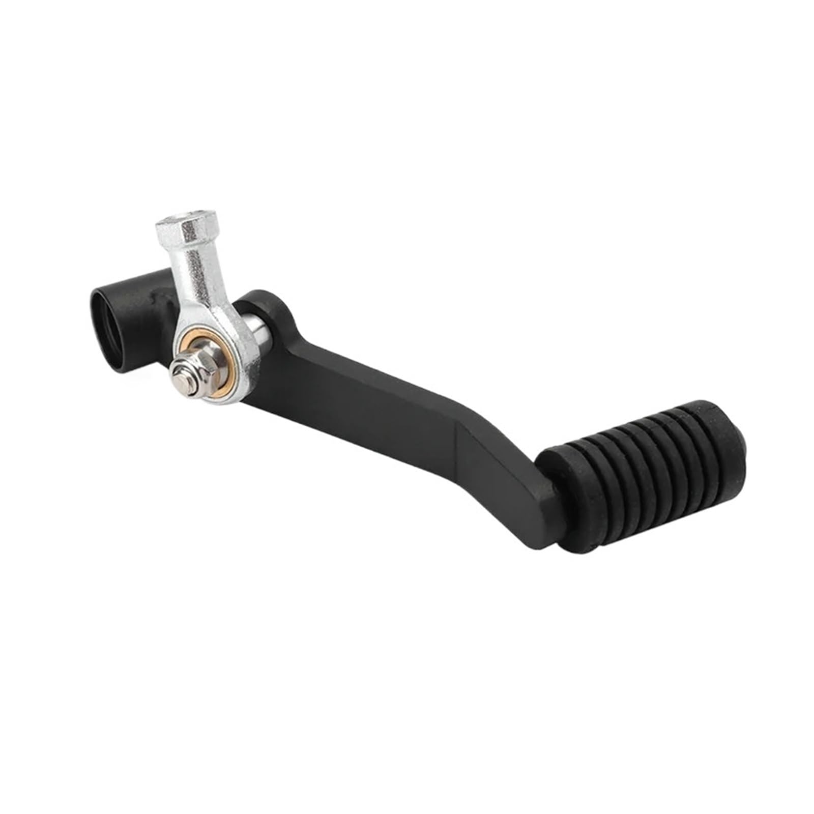 Hcbbcew Black Silver Motorcycle Left Gear Shift Lever Compatible With Honda Cb500x Cbr500r Cb500f 2013-2023 Shifter Pedal Toe Pegs