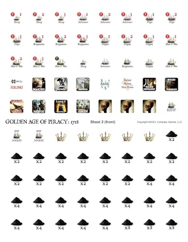 Golden Age of Piracy: 1718 Board Game miniatura 7
