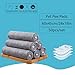 PEFAVPRO Guinea Pig Pee Pads, Disposable Rabbit Cage Liners, Charcoal Odor Controlling Absorbent Waterproof Pee Pads for Hamster, Bunny, Ferret, Chinchilla and Other Small Animals (24
