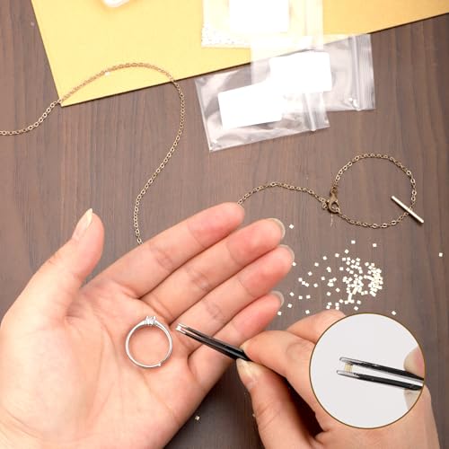 Image of 0.5 Gram (0.32DWT) Gilded Alloy Solder for Jewelry Making, 1.5x1.5mm Tiny Low Temp Gold-Plated Alloy Chip Solder for DIY Jewelry Soldering Repair Projects Precut & Easy Welding