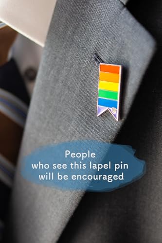 Image of Awareness Ribbon Lapel Pin Ribbon Support Colors Brooch Pin Badges