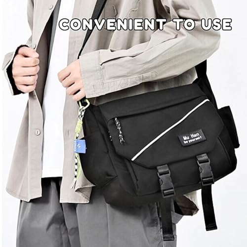 Classic Messenger Bag Cute Crossbody Bag Vintage Nylon Shoulder Bag Kawaii Purse with Upgraded Feature Travel Essentials2