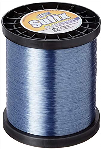 Sufix Superior Spool Size Fishing Line (Smoke Blue, 50-Pound)