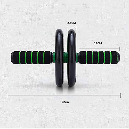 Rolos de músculos abdominais da Aymsds, treinamento de núcleo de duas rodas de compressão abdominal,