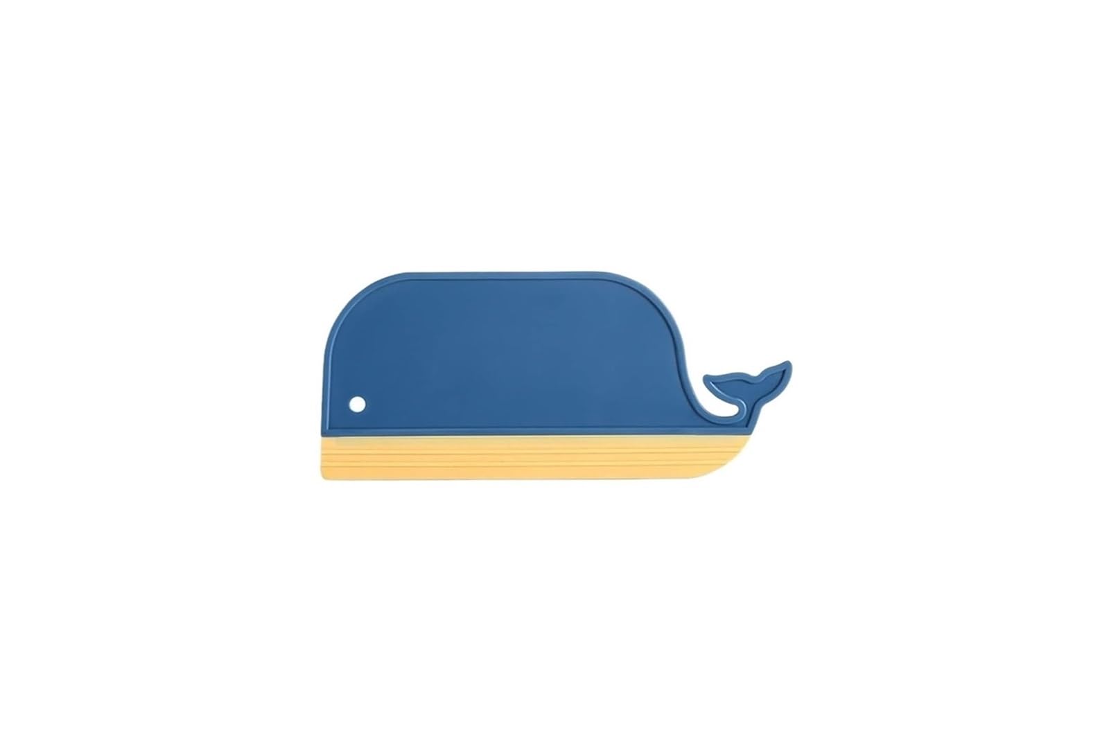 Limpiador azul en forma de ballena ergonómico para eliminar manchas sin rayar superficies
