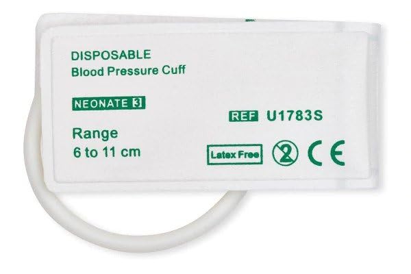 Disposable Nibp Cuff Neonatal Single Tube Size 3 White (06 TO 11CM)-image-25