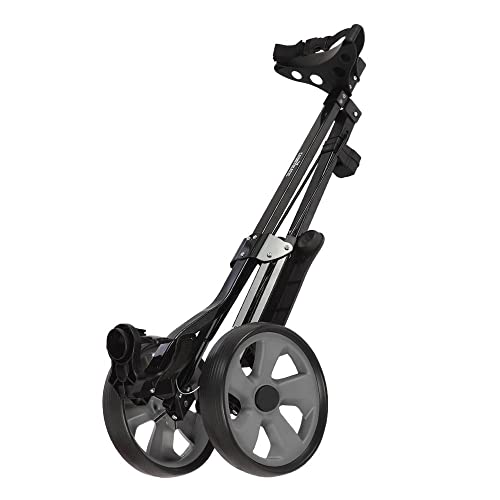 Caddymatic-Golf-Lite-TRAC-Carrito-DE-Golf-Plegable-DE-2-Ruedas-NegroGris