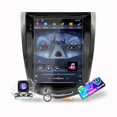 Image of for Cadillac ATS XTS 2013-2019 Octa Core 6G+128G Tesla Style CarPlay Android Auto Navigation Stereo GPS Radio Information System Reverse Camera 9.7 inch IPS Touchscreen Headunit Tablet Media Player