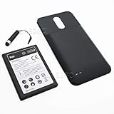 [LG Stylo 3 Plus Extended Battery] High-Performance 8000mAh Extended Battery Back Cover Pen Compatible with LG Stylo 3 Plus TP450