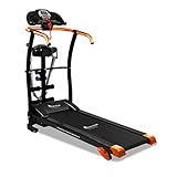 Astan Hogar Cinta De Correr Plegable, Color Negro y naranja, 1500W Y Masaje AH-FT1010