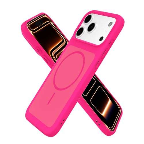 Coque iPhone 17 Pro rose flashy pour un style urbain et branché