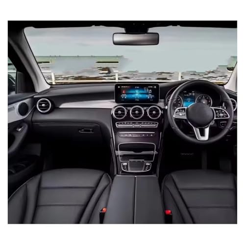 Tapis de Tableau de Bord Jaguar F-Type Anti-Reflet RHD Polyester Protection Solaire Noire