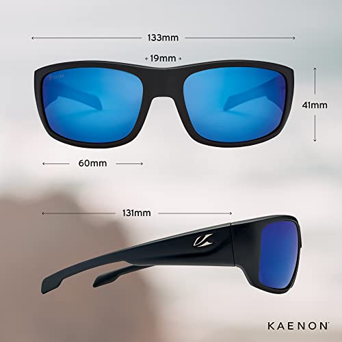 Kaenon Unisex Anacapa Polarized Sunglasses, Matte Black2