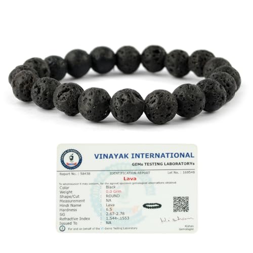 Image of Reiki Crystal Products Certified Natural Crystal Stone Round 10 mm Beads Bracelet for Men & Women | Reiki Charged Gemstone Jewellery Bracelet | Multiple Stone Variants Available