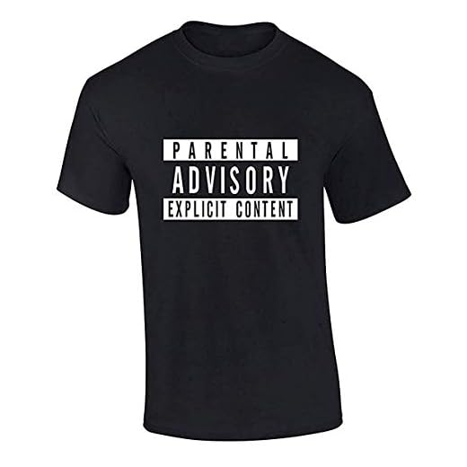 Official Parental Advisory - Explicit Content Logo - Camiseta Oficial Hombre - Negro, XX-Large