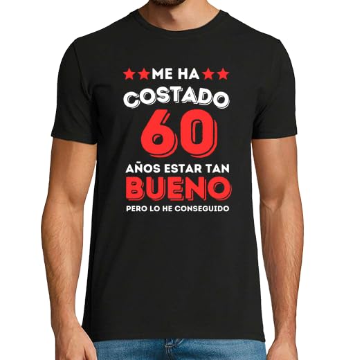 Latostadora Camiseta 60 Cumpleaños Hombre - Regalo Graciosa 60 Años - Ideas Originales para Cumple