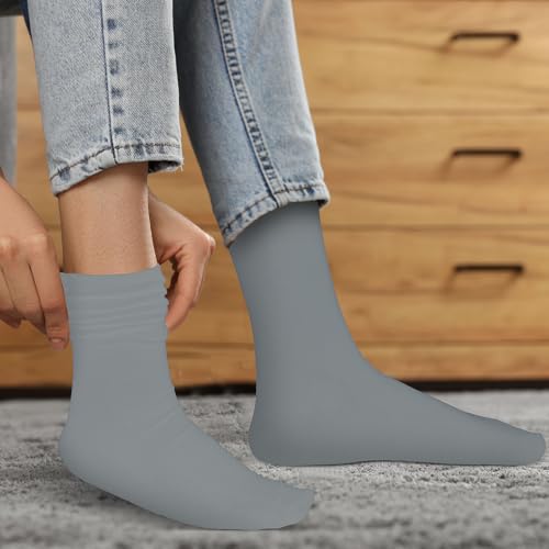 Image of 4 Pairs Silk Liner Socks Ultra-lightweight Hiking Liners Calf Sweat Absorption Socks for Adult