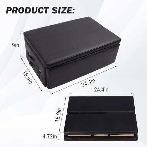 Pilates Sitting Box for Pilates Reformer,Pilates Reformer Box Pilates Equipment for Home Gym Studio Use, Pilates Reformer Accessory for Pilates Exercises