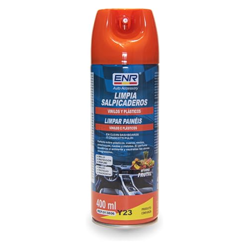 ENR-El salpicadero Interior automóvil y el Limpiador plástico (frutal, 400ml)