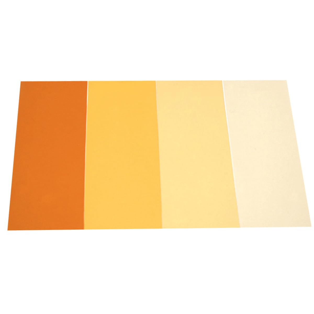 ERINGOGO Lot de 4 Filtres Gélatines 85 pour Éclairage Scène Feuilles Colorées en Plastique Correction Lumière Photo Vidéo DJ Format Standard Adaptable