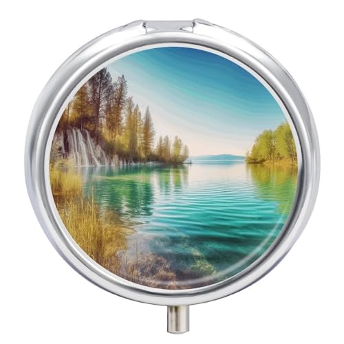 Clean Water Lake Landscape �s���{�b�N�X �|�P�b�g���E���h�s���{�b�N�X 3�R���p�[�g�����g �����|�[�^�u���g���x���s���z���_�[ �^�u���b�g�r�^�~���I�[�K�i�C�U�[ �~�j�s���P�[�X
