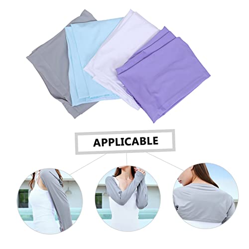 LIOOBO 12 Peças Mangas Xale Mangas De Braço Masculinas Mangas De Braço Xale De Ciclismo Refrigerador