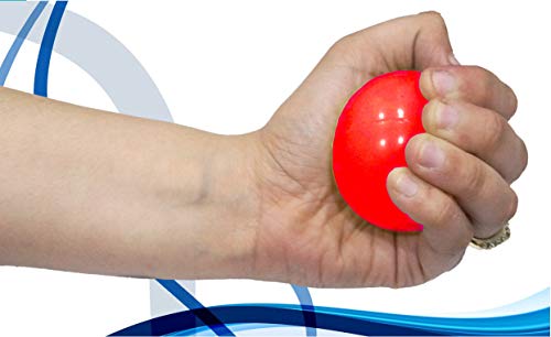 Image of ONYXNEO Neogel Silicon Palm & Hand Exercise Gel Ball, Extra Hard (Red)