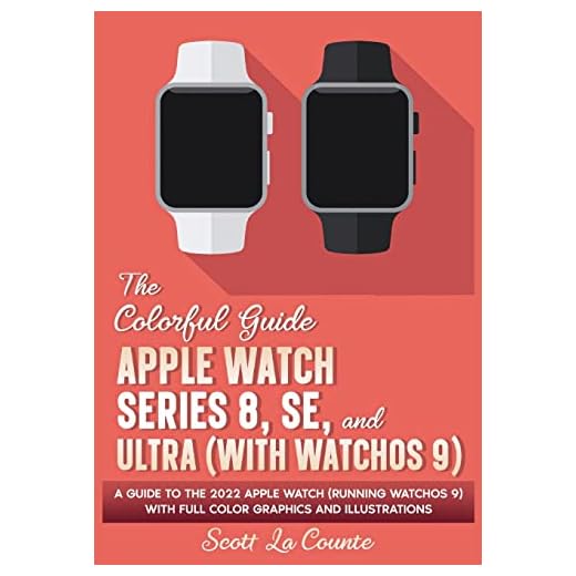 The Colorful Guide to the Apple Watch Series 8, SE, and Ultra (with watchOS 9): A Guide to the 2022 Apple Watch (Running watchOS 9) with Full Color Graphics and Illustrations