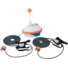 Scuba Diving Ventilator, Support 2 Divers Rechargeable Scuba Diving Tank, Waterproof Air Compressor with 60ft Hose & Diving Breathing Regulator Scuba Diving System, 7-10H