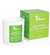Literie x Bravo RHONY Inspired Scented Candle: September, Spring, Summer - Grass & Juniper Scent,...