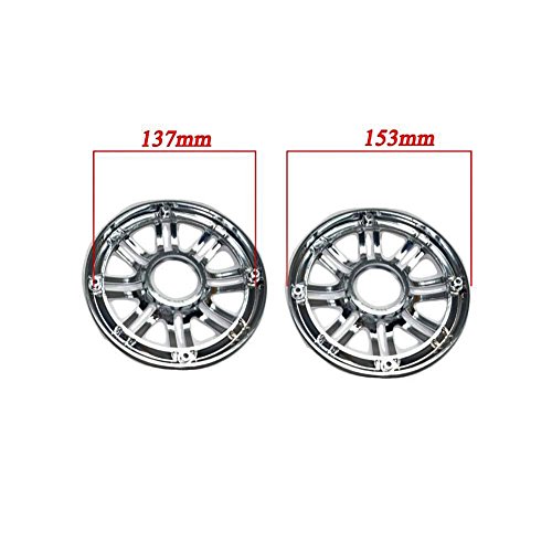 Cubiertas Cromadas para Rejillas de Altavoz de Moto miniatura 3