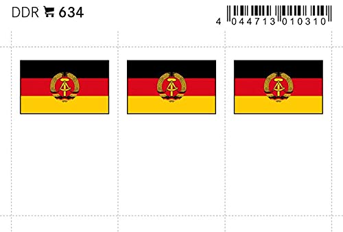 Feuillet de drapeaux DDR Lindner 634 page illustrée couleur pour album de collection