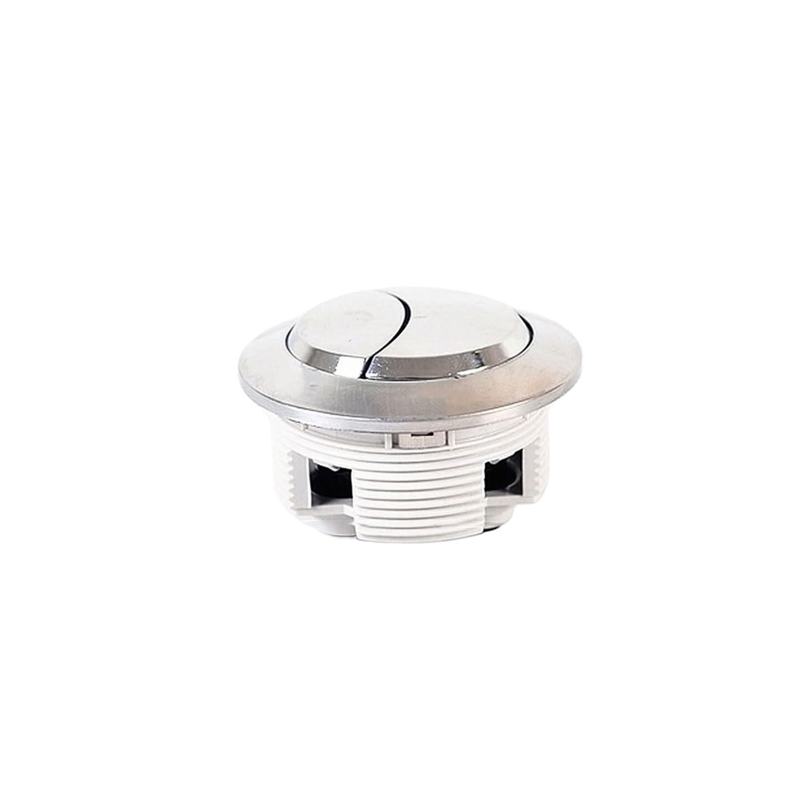 dfEDRd Dual Push Button Toilet Flush Button, Dual Push Button for Toilet Water Tank - 7cm Diameter Flush Switch