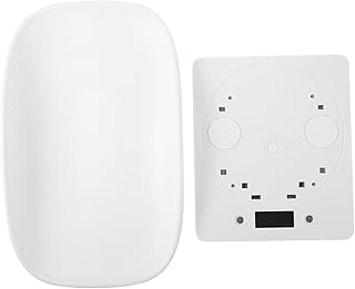 Happyyami Digital PET Scale for Small Dogs and Cats Portable Electronic Weight Measuring to 22 lbs/10 kg Multi-Function Kitchen Weighing Scale Tray