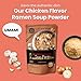 Korean Chicken Ramen Soup Powder - Instant Ramen Soup Seasoning Chicken Flavor, Umami Flavor, 5.29oz pack, product of Korea