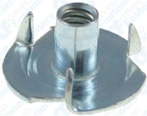 Image of 50#6-32 X 15 /64 Teenuts 3 Straight Prongs Round Base