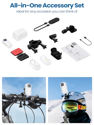 Image of 2K Wearable Mini Body Camera Thumb POV Loop Recording