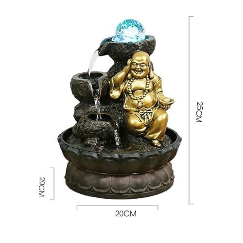Adornos Buda de alta calidad con fuente tradicional china 3