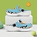 JZDACH Toddler's Fashion Outdoor Beach Pool Shoes for Cute Summer Style, Husky Pizza