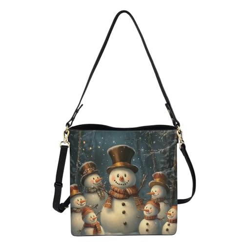 Image of HUGS IDEA Hoho Bag for Women Crossbody Purse Leather Handbags Laides Shoulder Bags