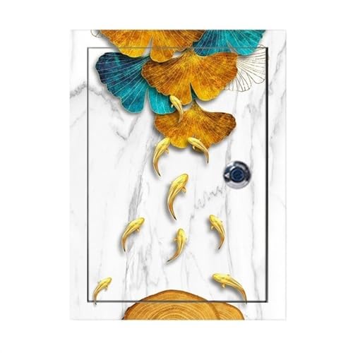 KANLVU Tapa Contador Luz Decorativa Impermeable Tapa Cuadro Electrico Decorativo Pegatina Autoadhesivo Tapa Cuadro De Luces Pasillo Entrada Cuadros Colgantes(37cm*45cm,B)